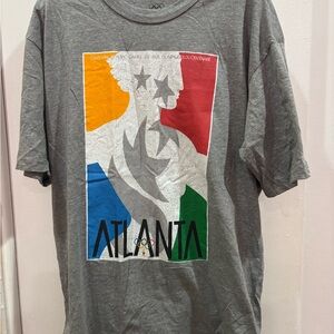 Heritage Gray Multicolor Graphic Tee